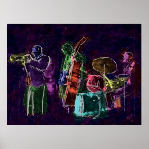 Jazz Band Poster