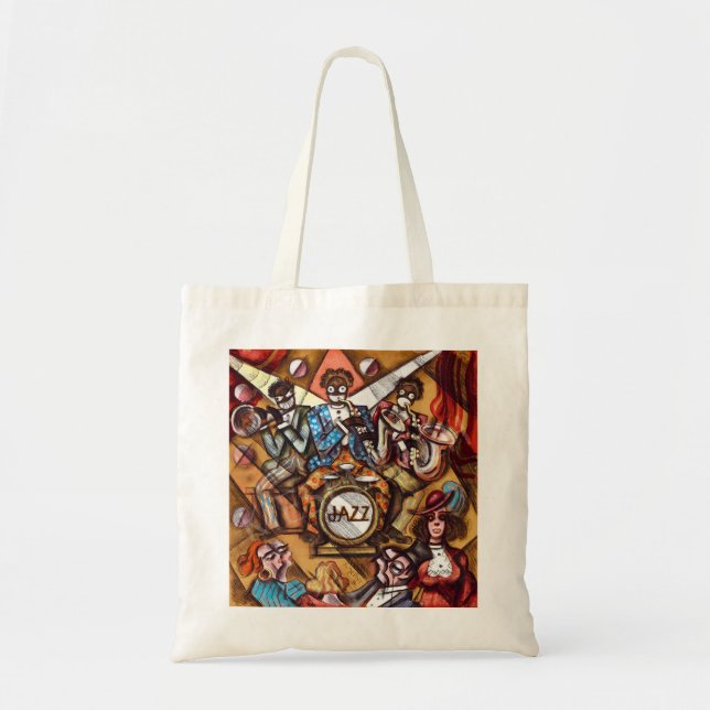 JAZZ BAND TOTE BAG (Front)