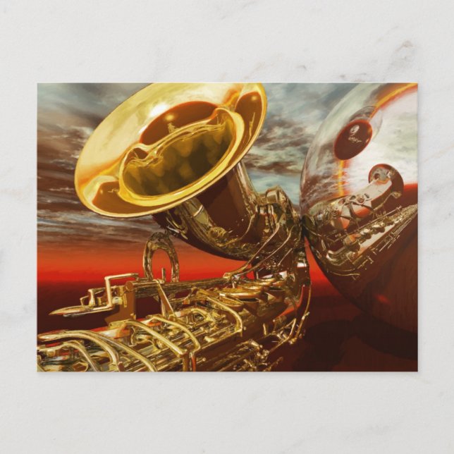Jazz by Lenny Postcard (Front)