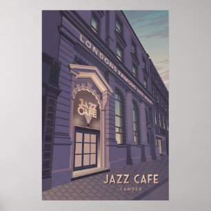 Jazz Cafe Camden London Travel Poster