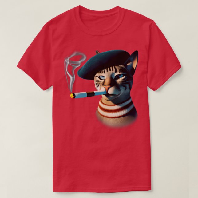 Jazz Cat T-Shirt (Design Front)