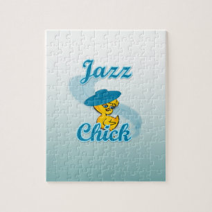 Jazz Chick #3 Jigsaw Puzzle