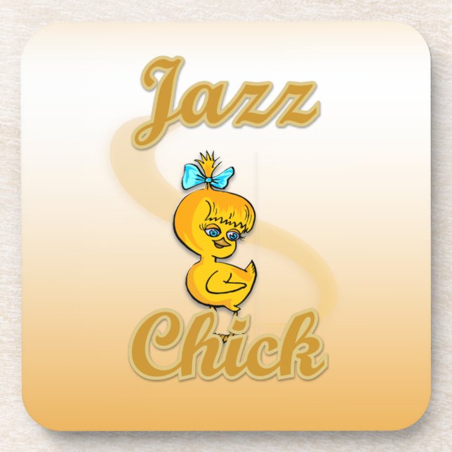 Jazz Chick Coaster (Front)