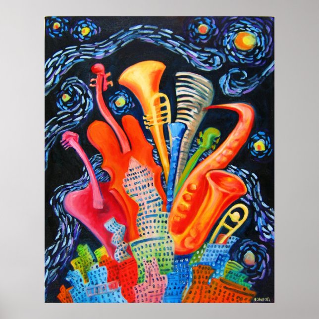 JAZZ CITY POSTER (Front)