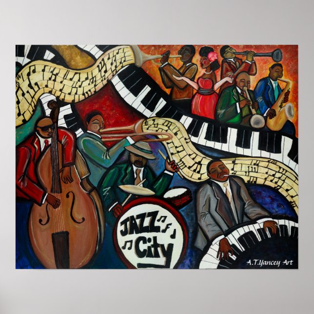 Jazz City Poster (Front)