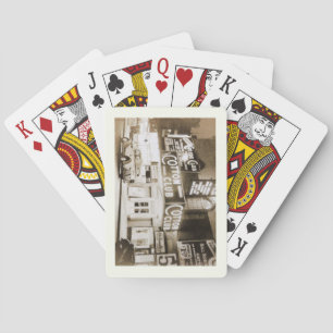 Jazz Club, New York City Vintage Playing Cards