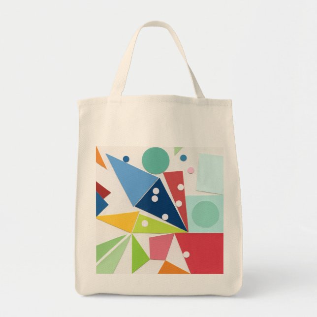 jazz collage tote bag (Front)