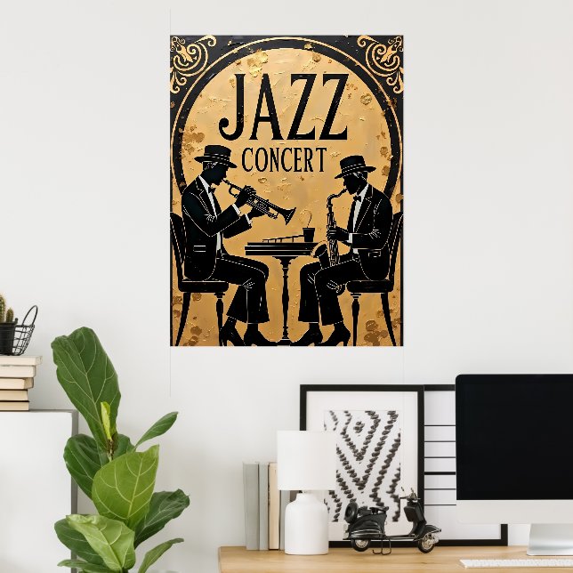Jazz Concert Poster (Home Office)