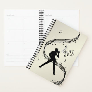 Jazz Dance Golden Music Planner