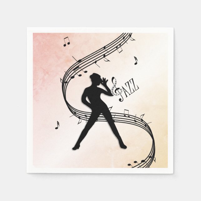 Jazz Dance Napkin (Front)