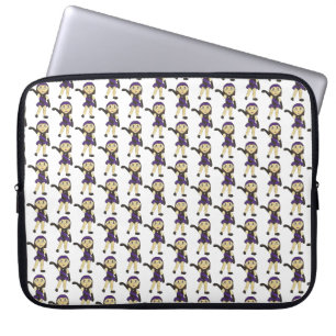 Jazz Dance Recital Purple Costume Girl Dancer Laptop Sleeve