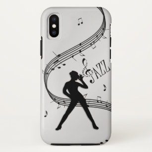 Jazz Dance Silver Case-Mate iPhone Case