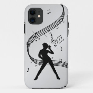 Jazz Dance Silver Case-Mate iPhone Case