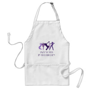Jazz Dancers Illustration Standard Apron