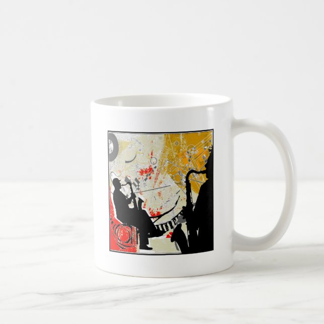 Jazz Dudes Coffee Mug (Right)