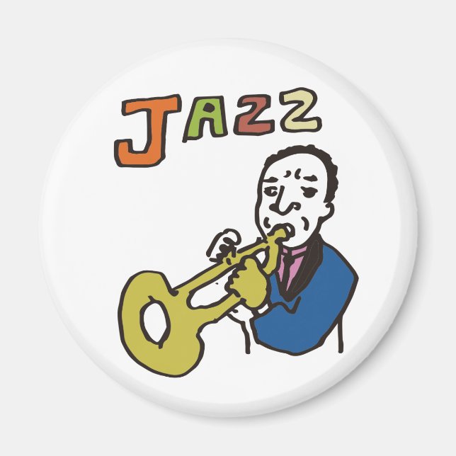 jazz father magnet (Front)