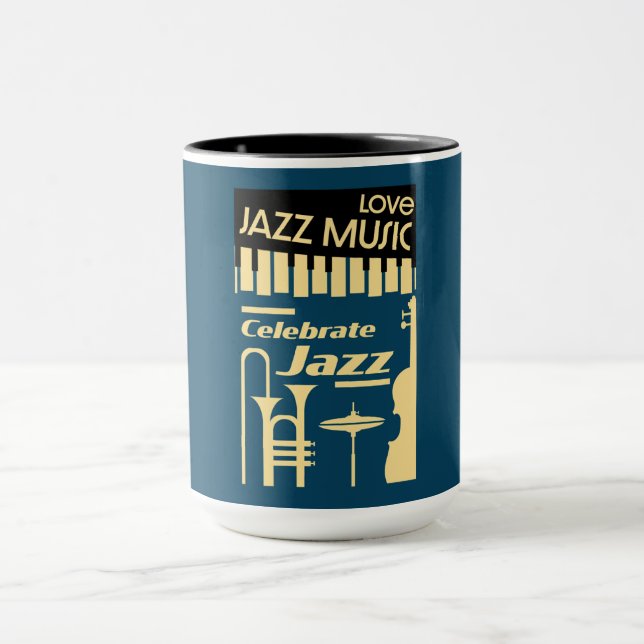  Jazz Festivals And Concerts   Mug (Center)