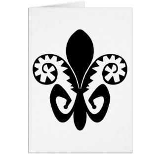 Jazz Fleur de lis (black)