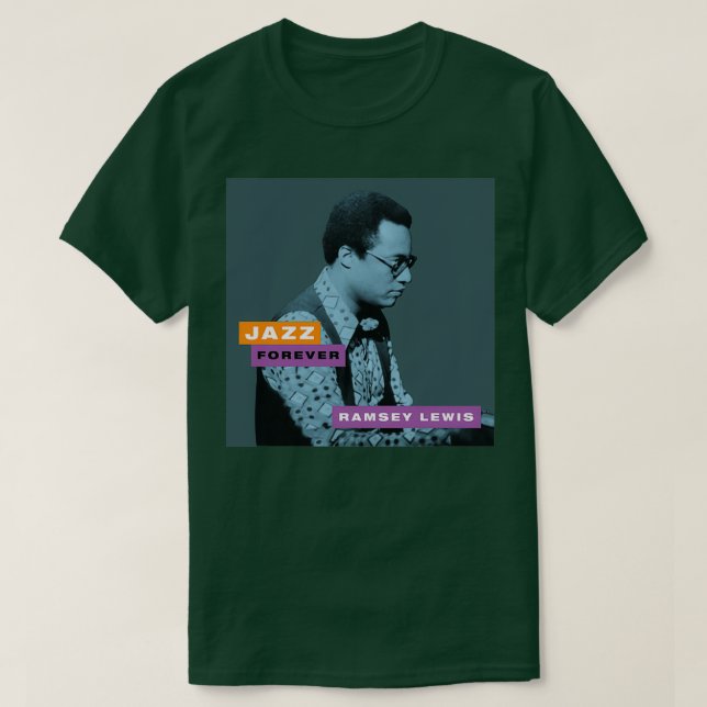 Jazz Forever Ramsey Lewis T-Shirt (Design Front)