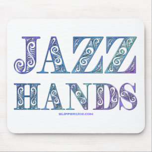 Jazz Hands Mouse Pad