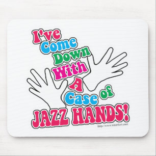 Jazz Hands! Mouse Pad