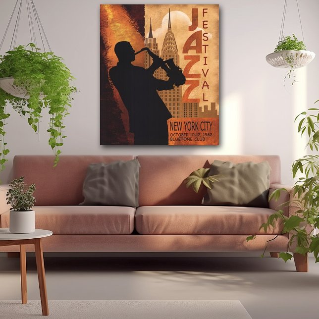 Jazz-in-New York Vintage Poster (Creator Uploaded)