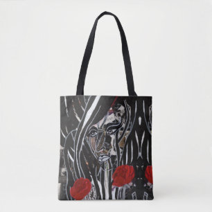 Jazz Inspired Tote with Winehouse
