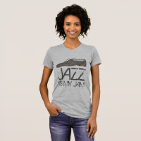 Jazz Is My Jam Black Dance Shoe Dancer Tee