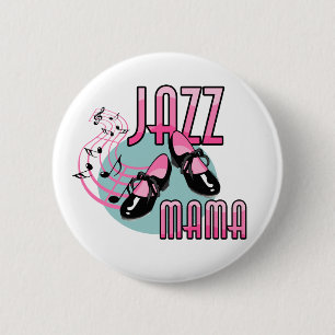 Jazz Mama Tap Dancing 6 Cm Round Badge