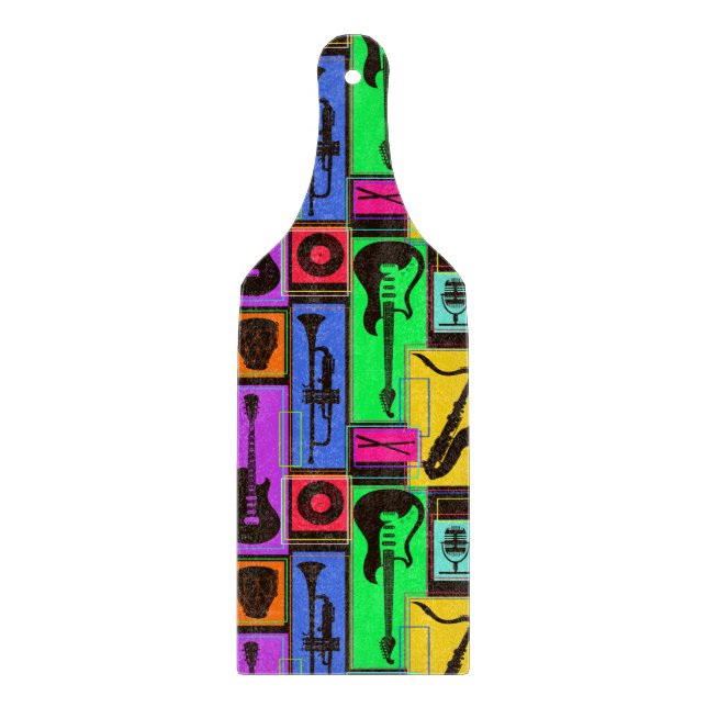 Jazz Music  cutting board (Front)