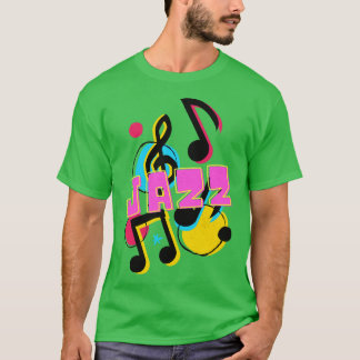 Jazz Music Funk Soul Musician Art T-Shirt
