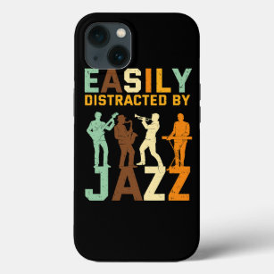 Jazz Music Genre Retro Vintage Performer Musician  iPhone 13 Case