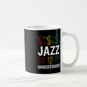 Jazz Music Juneteenth Black Musician African Ameri Coffee Mug