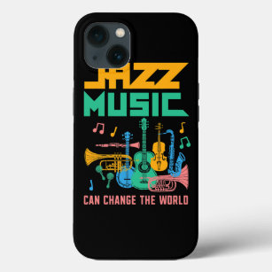 Jazz Music Lover Musican Instrument Musical Genre  iPhone 13 Case