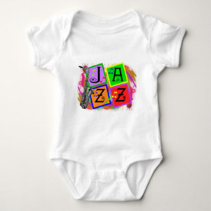 Jazz Music Lovers Gifts Baby Bodysuit