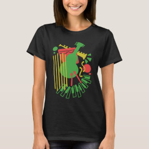 jazz music saxophone instrument notes T-Shirt