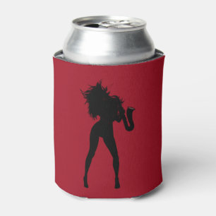 Jazz Music Saxophone Player Woman Can Cooler