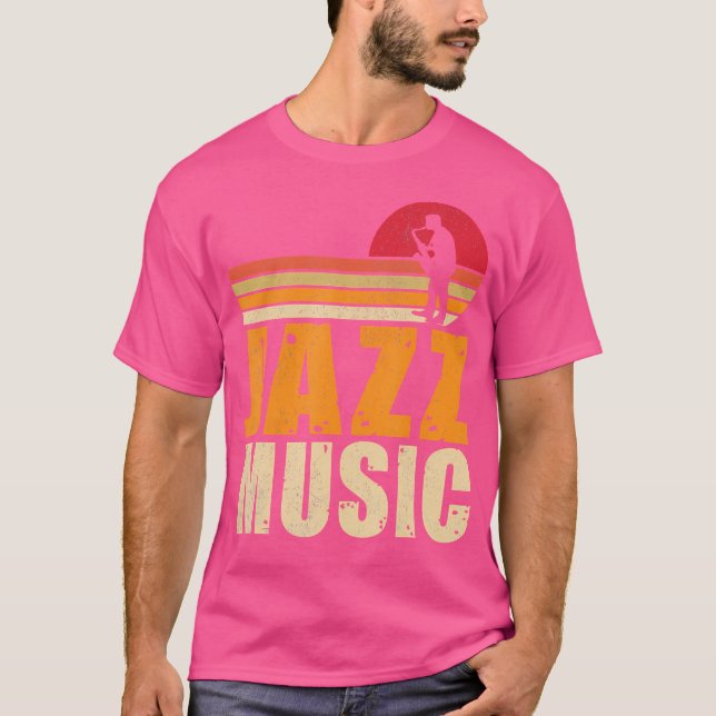 Jazz Music T-Shirt (Front)