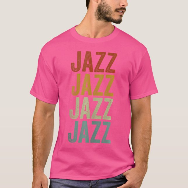 Jazz Music T-Shirt (Front)