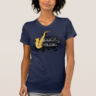 jazz music tshirt