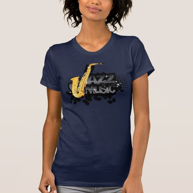 jazz music tshirt (Front)