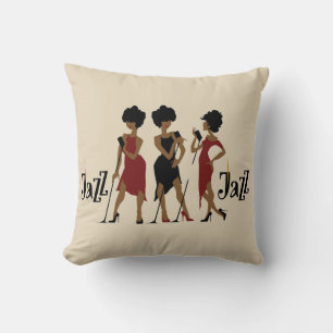 Jazz Musical Decorative Pillow