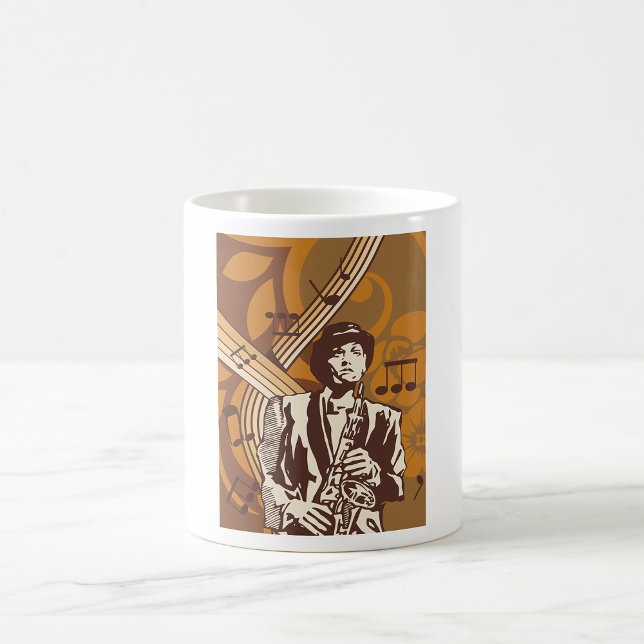 Jazz Musician Coffee Mug (Creator Uploaded)