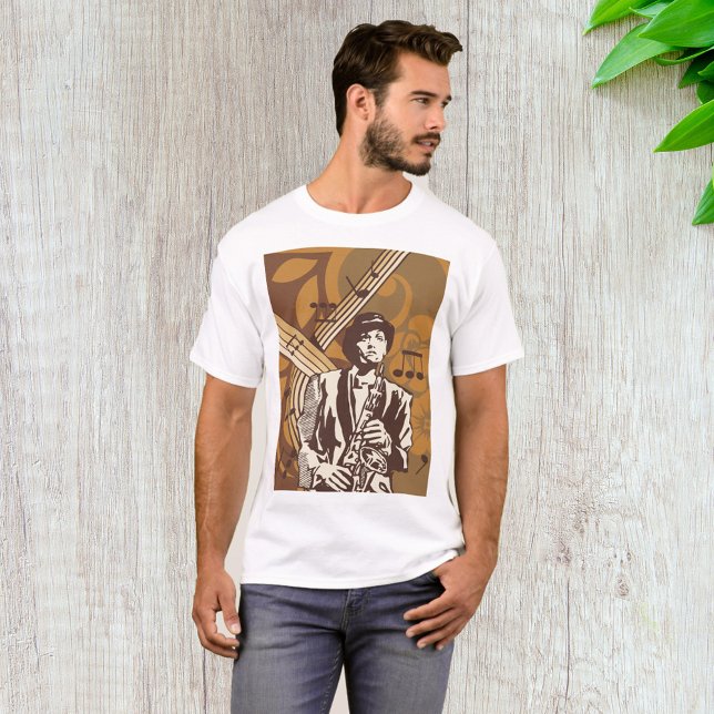 Jazz Musician T-Shirt (Creator Uploaded)