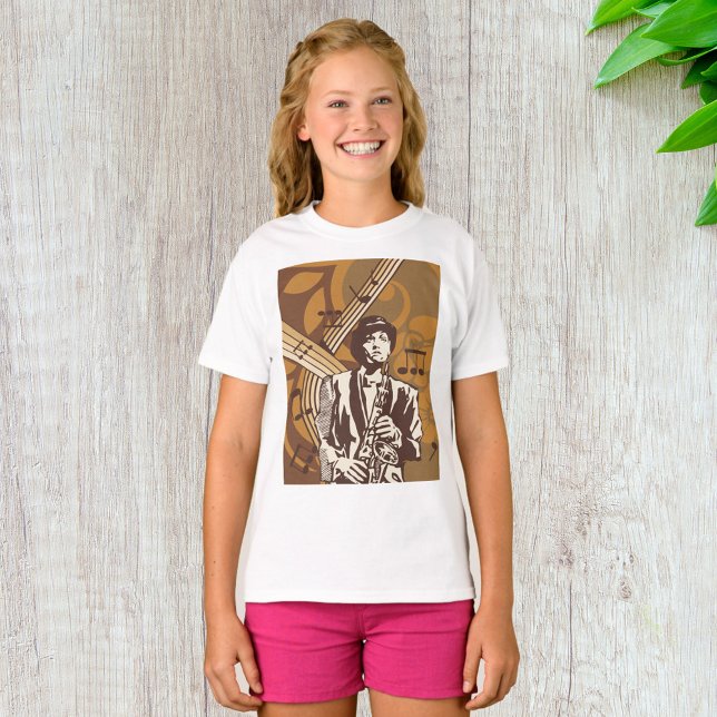 Jazz Musician T-Shirt (Creator Uploaded)
