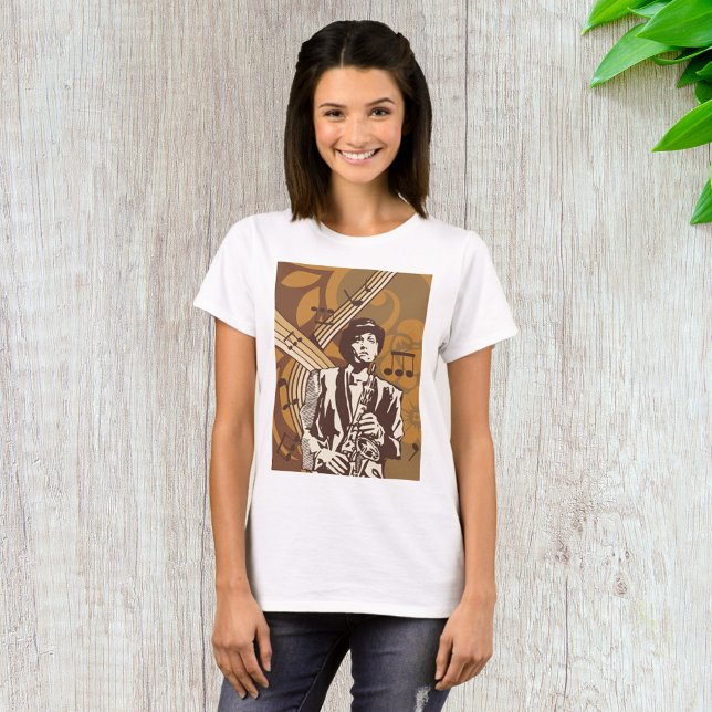 Jazz Musician T-Shirt (Creator Uploaded)