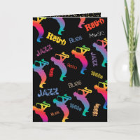 Jazz Musicians Retro Music Blues Party Electric