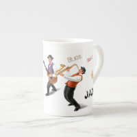 Jazz Musicians Retro Music Blues Vintage ART