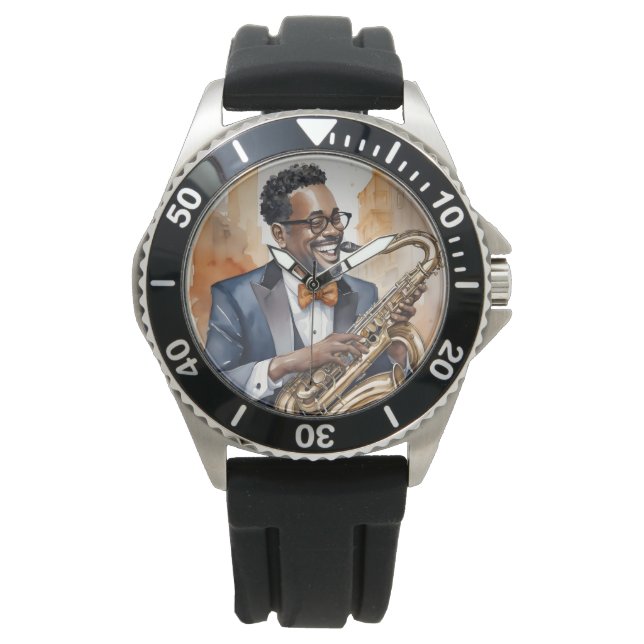 jazz musicians watch (Front)