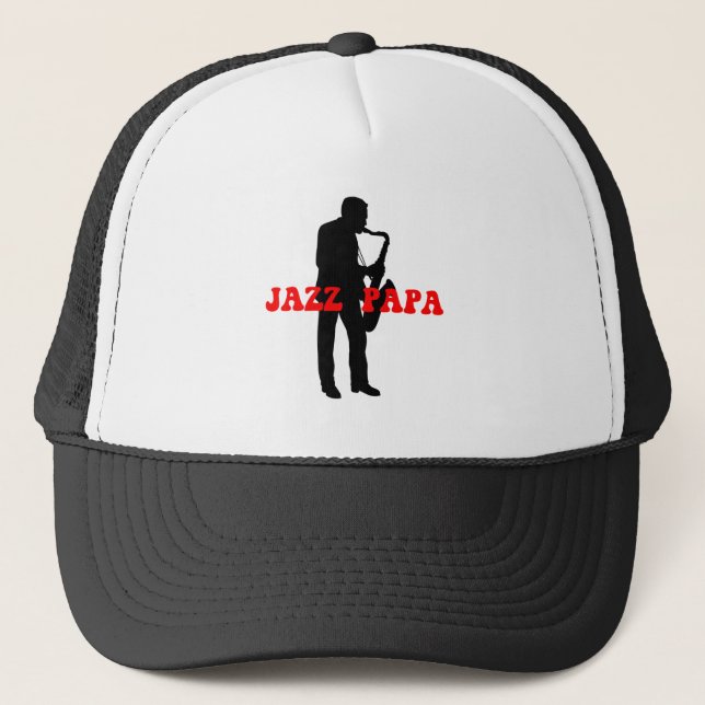 Jazz papa jazz trucker hat (Front)